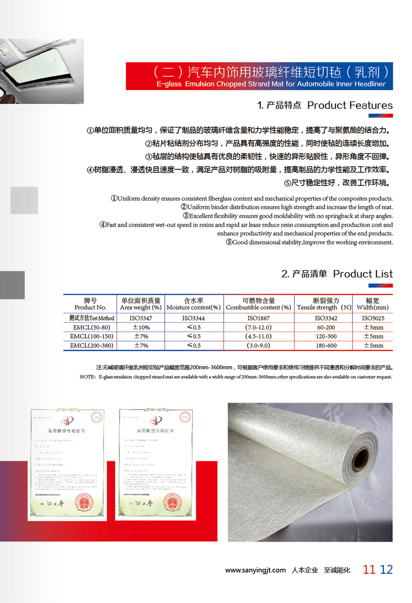 超薄型汽車(chē)內(nèi)飾系列